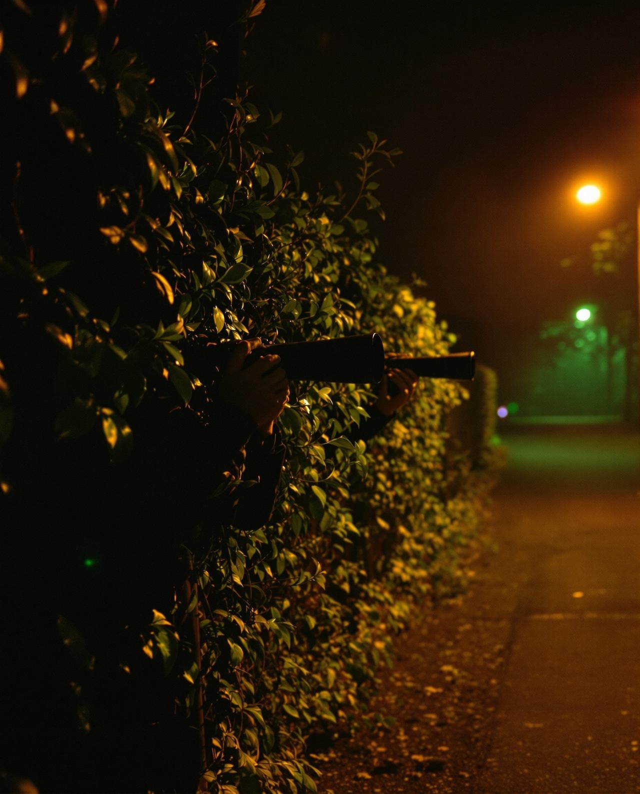 狗仔跟拍现场